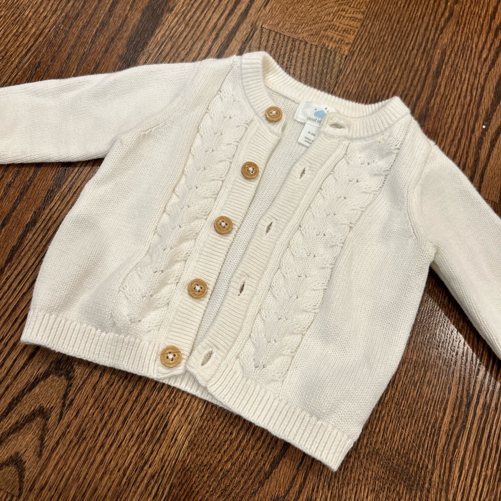 Cloud Island Cardigan Sweater